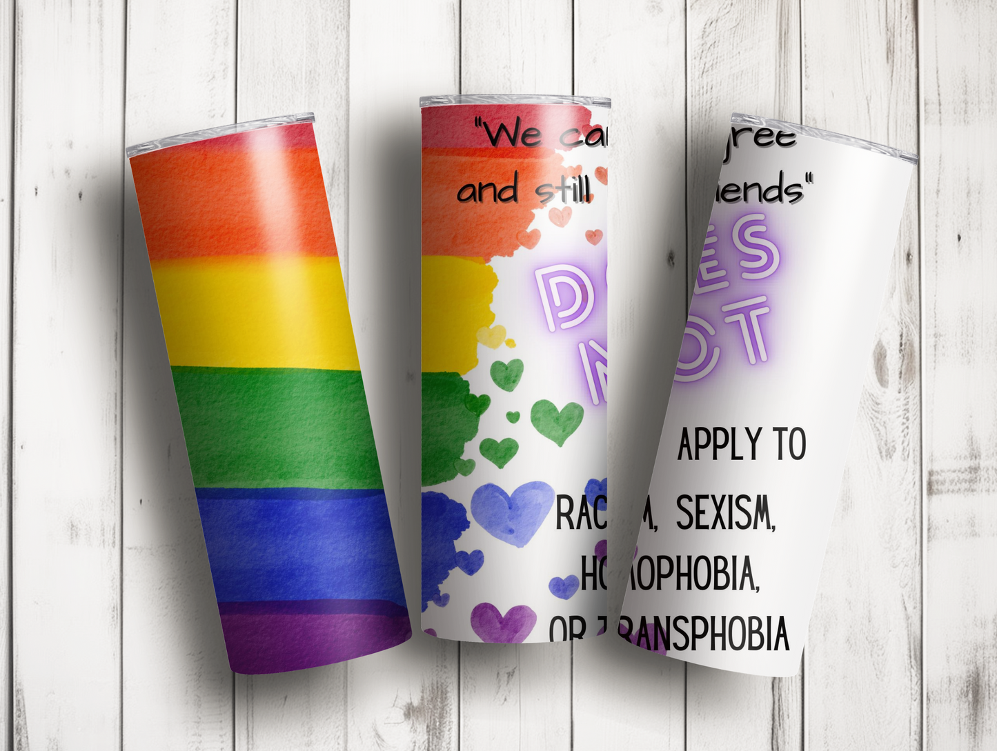 Friendships with Disagreements 20oz Tumbler